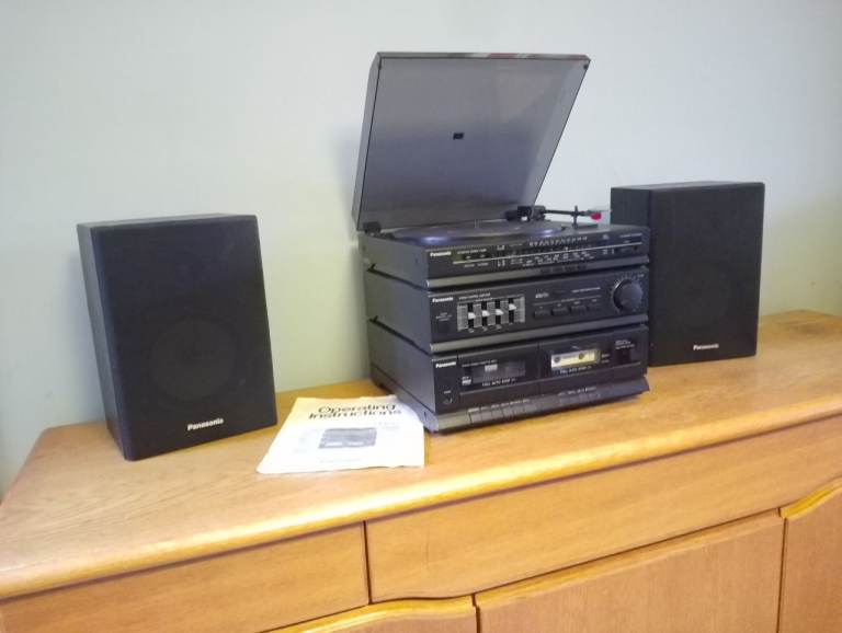 Panasonic stereo system 