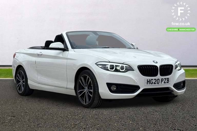 2020 BMW 2 Series 220i Sport 2dr [Nav] Step Auto Convertible PETROL Automatic