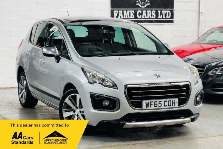 2015 Peugeot 3008 1.6 BlueHDi 120 Allure 5dr EAT6 HATCHBACK DIESEL Automatic