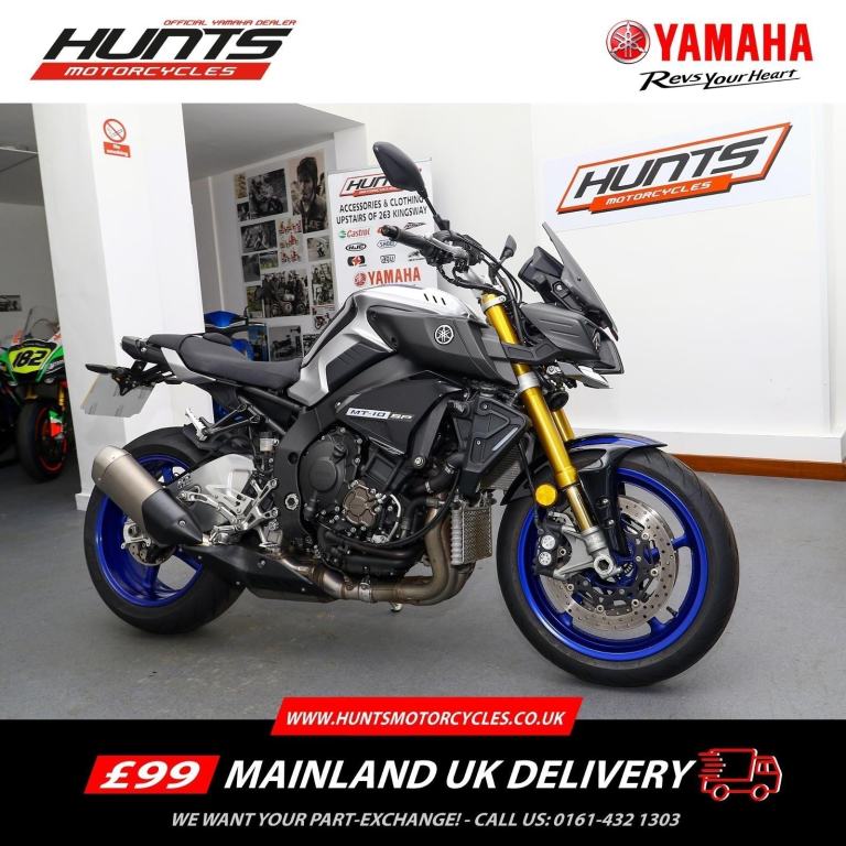2019, '19 Yamaha MT10 SP. 1 Owner. Tail Tidy, Flyscreen. £10,495