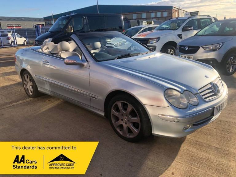 2004 Mercedes-Benz CLK 3.2 CLK320 Elegance Cabriolet 2dr Petrol Automatic (250 g/km, 215 bhp) Con...