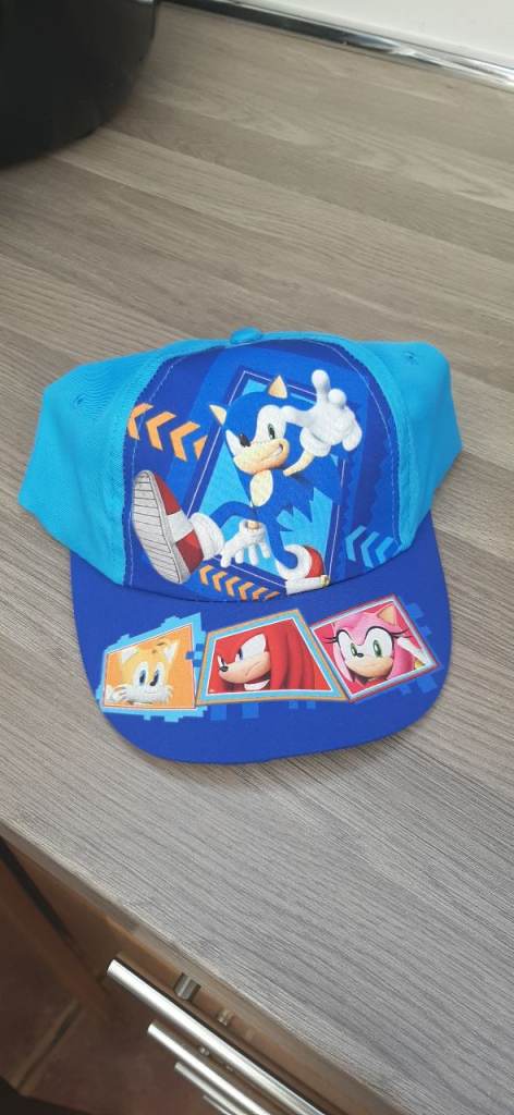 Boys Sonic Hedgehog Baseball Cap - Brand NEW