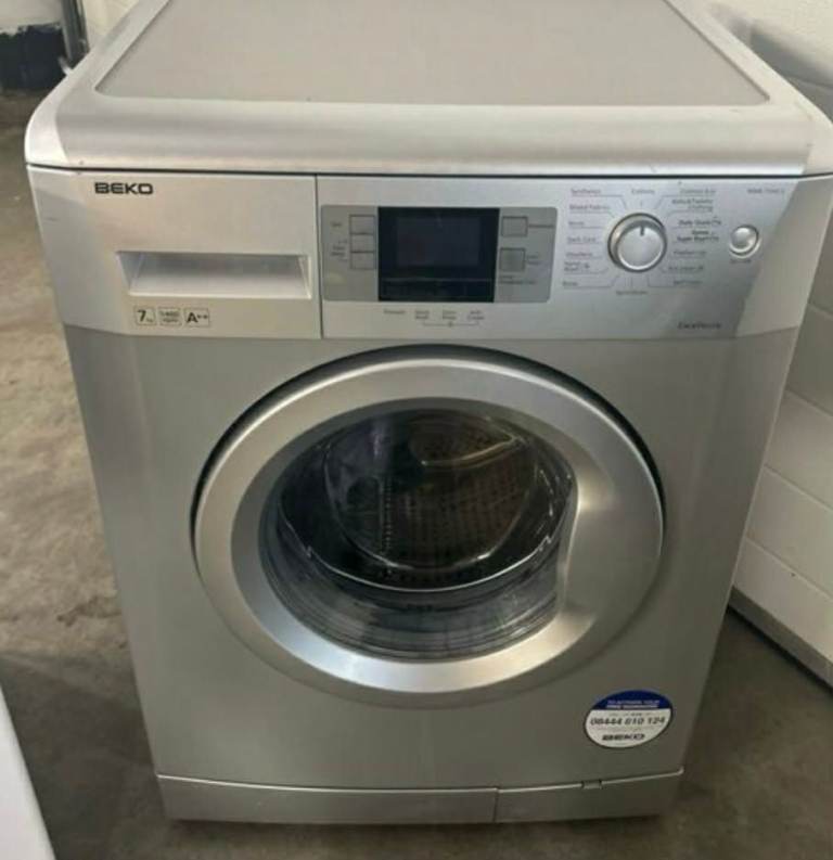 silver washing machine , can deliver
