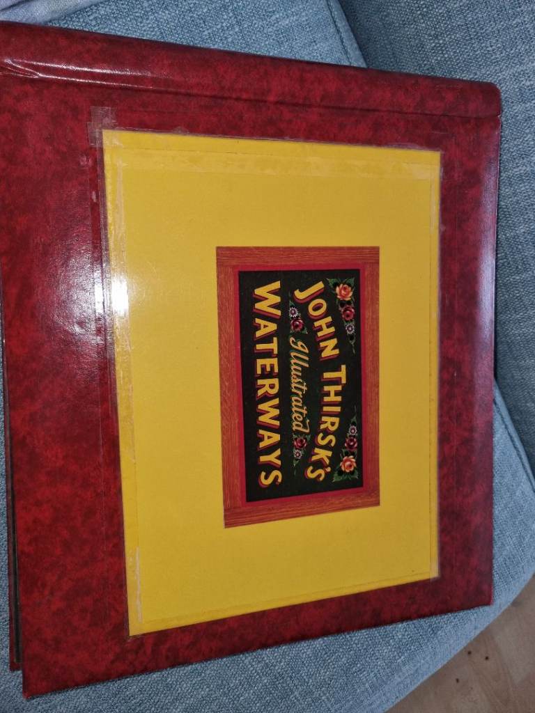 John Thirsks illustrated waterways, 8 drawings/ prints