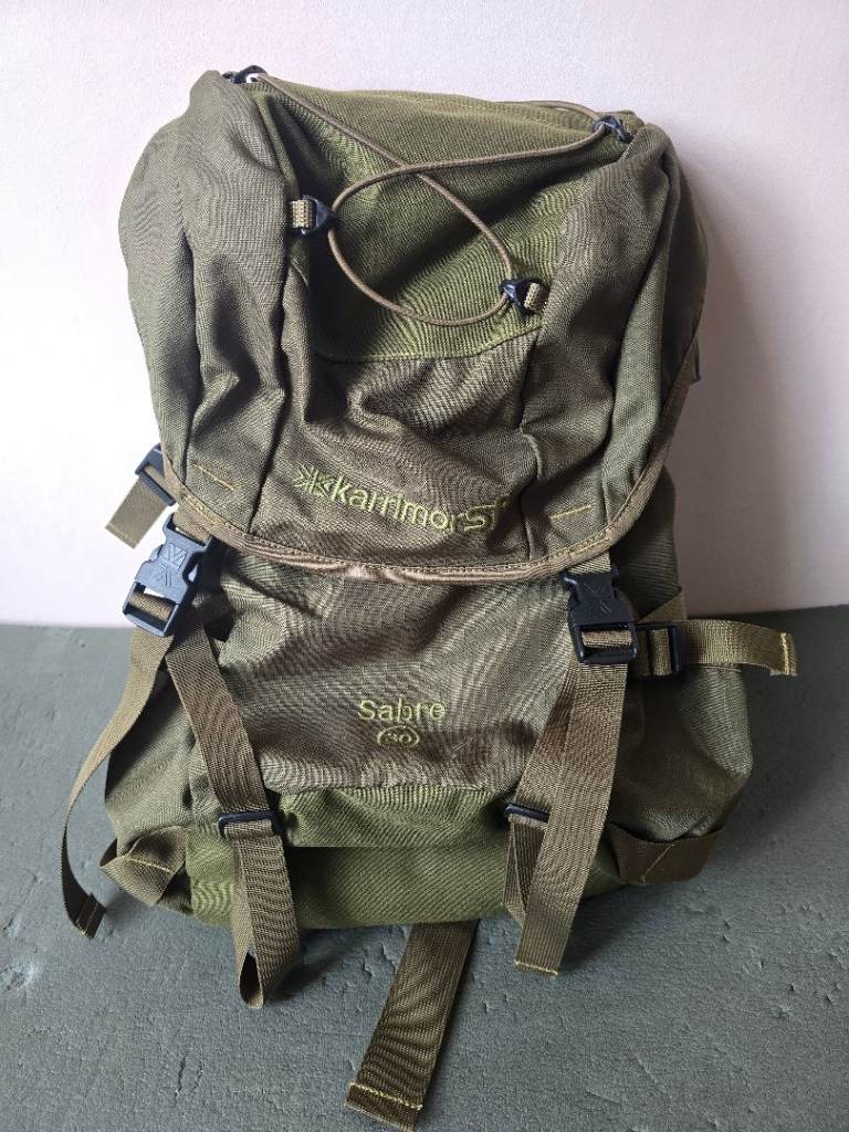Karrimor Sabre 30 Rucksack – Green, Excellent Condition, £50 ONO