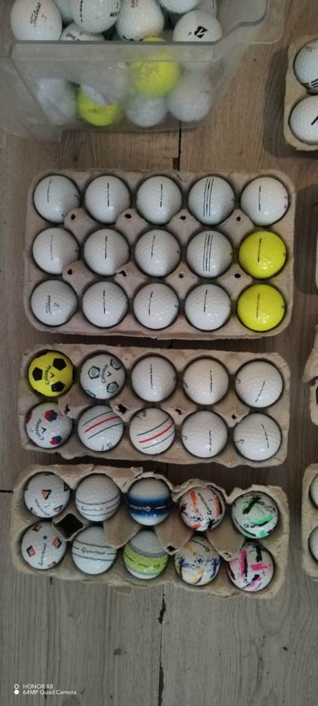 137 MINTED CONDITION GOLF BALLS PROV1 TP5X INCLUDED