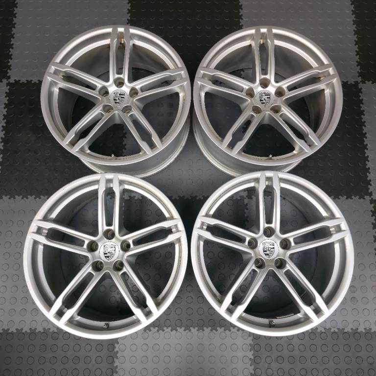 Genuine Porsche 19" alloy wheels 9J ET21 Volkswagen Audi Golf Caddy Mercedes BMW