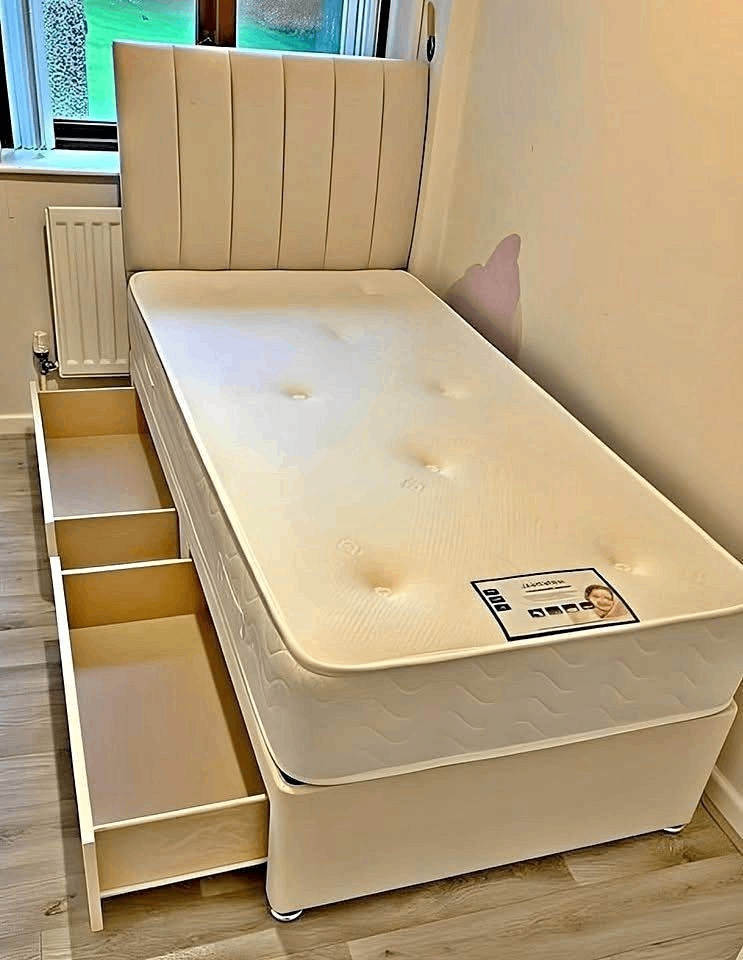 Single & Double Size DIVAN Bed Base With Mattress BRAND NEW ~~ Cash On delivery order Now 🚛🚚