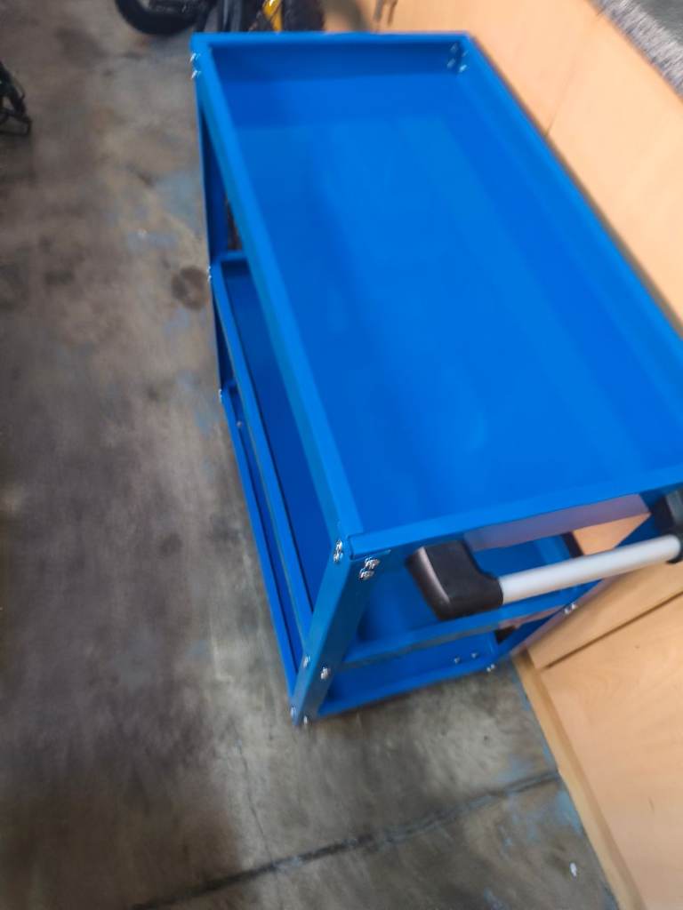 Garage tool trolley 