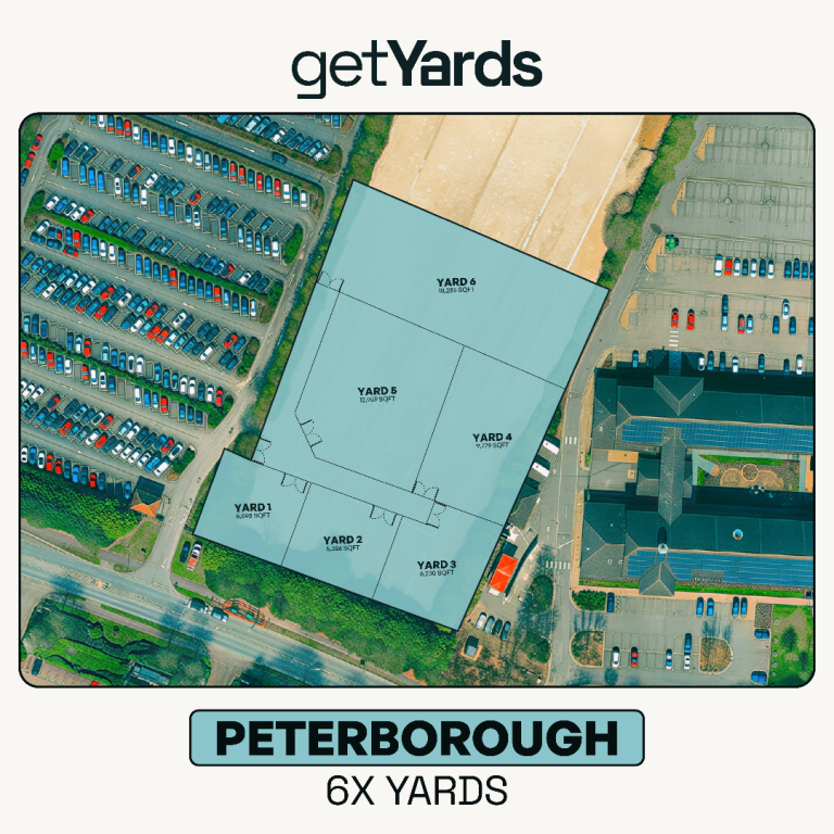Peterborough Open Storage Yards to Rent - From 5,000 sq ft