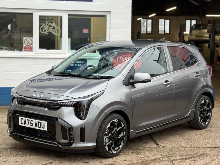 2025 Kia Picanto 1.0 67 GT-Line 5dr Auto, UNDER 40 MILES, NOVEMBER 2032 KIA WARRANTY,  HATCHBACK ...