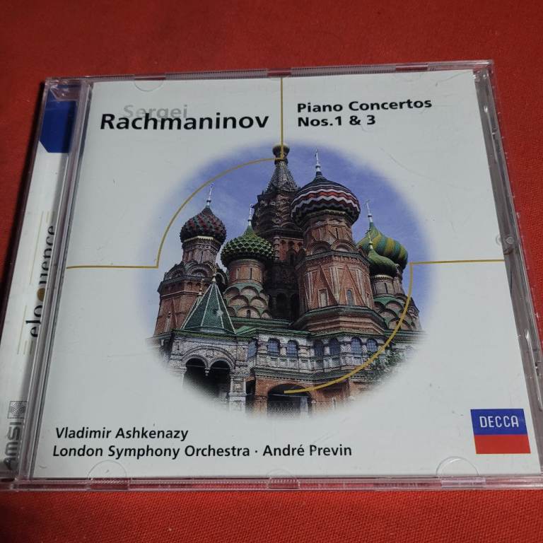 Sergi Rachmaninoff : Piano Concertos Nos. 1 & 3 - Sergei Rachmaninov CD (2000) L8ke New Condition h1