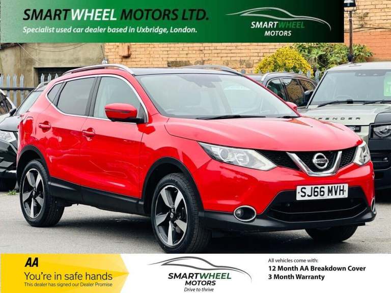 2016 Nissan Qashqai 1.2 DIG-T N-Connecta 2WD Euro 6 (s/s) 5dr HATCHBACK Petrol Manual