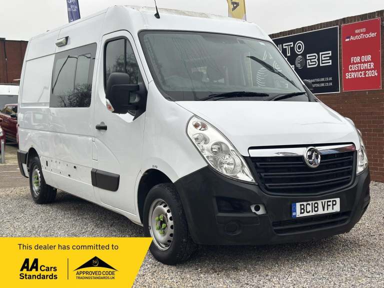2018 Vauxhall Movano 2.3 CDTi 3500 FWD L2 H2 Euro 6 5dr PANEL VAN Diesel Manual