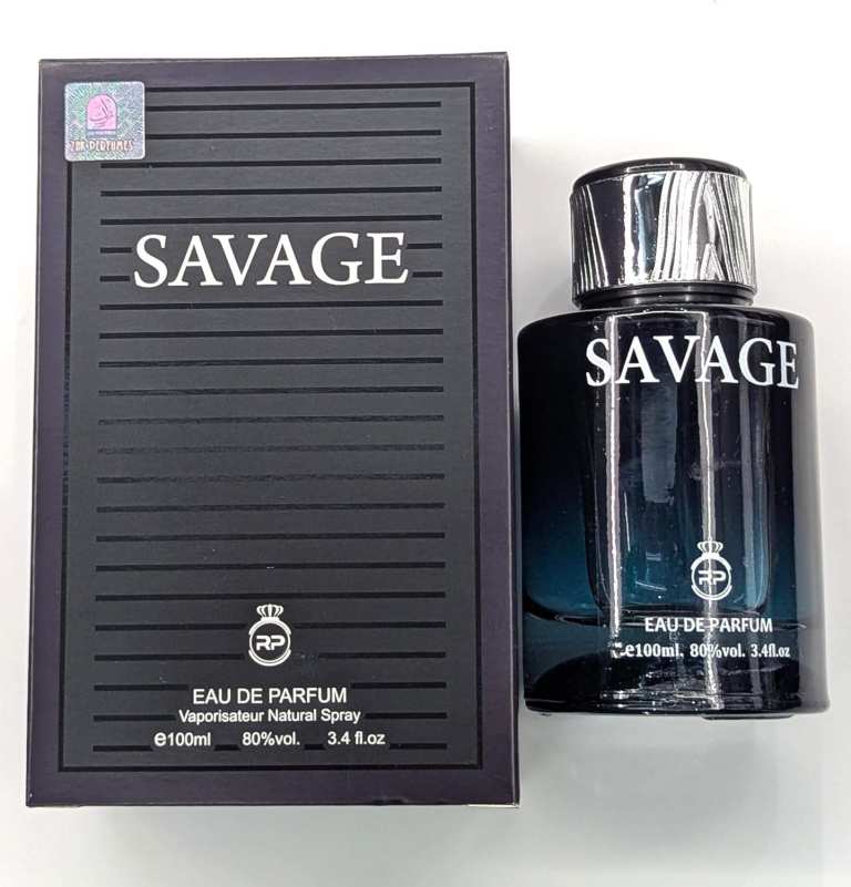 SAVAGE Eau de Parfum for Men, 100 ml Natural Spray, Floral Scent, Bergamot and Pepper Notes