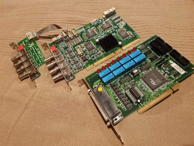 Euresys Picolo Tetra Capture Card + Adlink NuDAQ I/O 8Ch Relay Card
