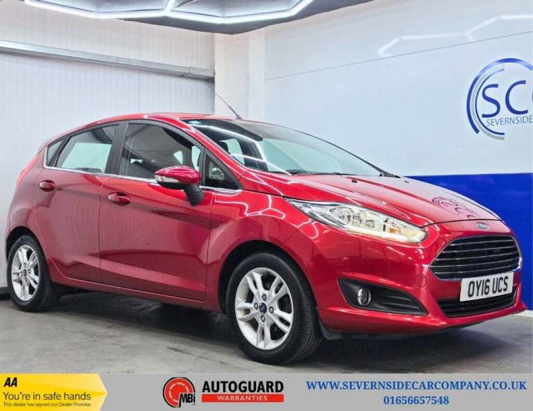 2016 Ford Fiesta 1.0T EcoBoost Zetec Hatchback 5dr Petrol Manual Euro 6 (s/s) (100 ps) Hatchback ...