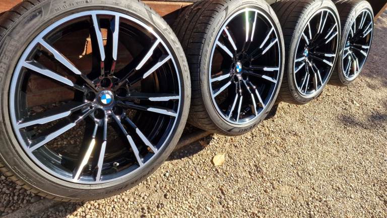 Genuine BMW 706M M5 20" Alloy Wheels 5 Series Competition MSport
