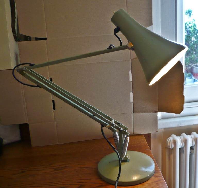 Vintage Anglepoise  Desk Lamp- Green - Good Condition