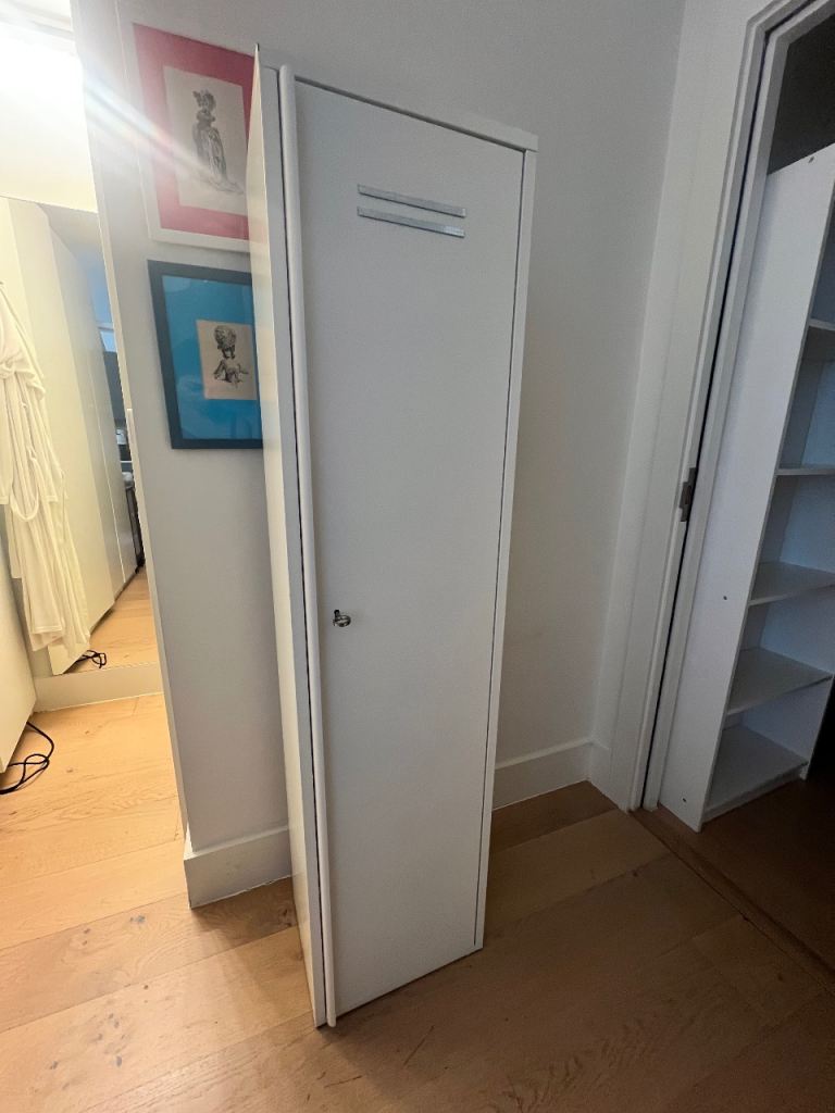 IKEA IVAR Metal Cabinet with Adjustable Shelves 