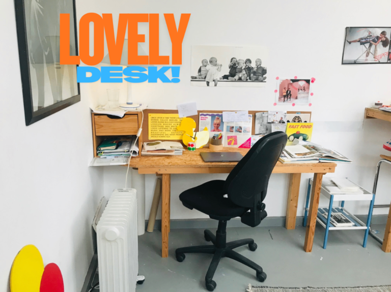 Desk space in lovely studio in a courtyard full of creatives!