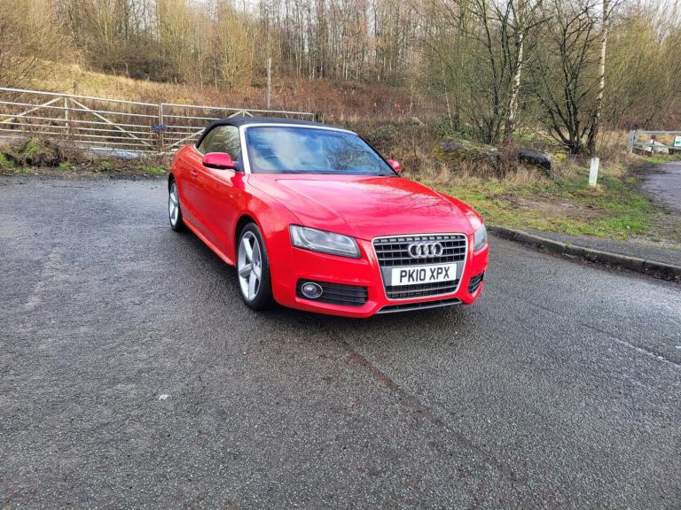 2010 Audi A5 2.0 TDI S Line 2dr [Start Stop] CONVERTIBLE Diesel Manual