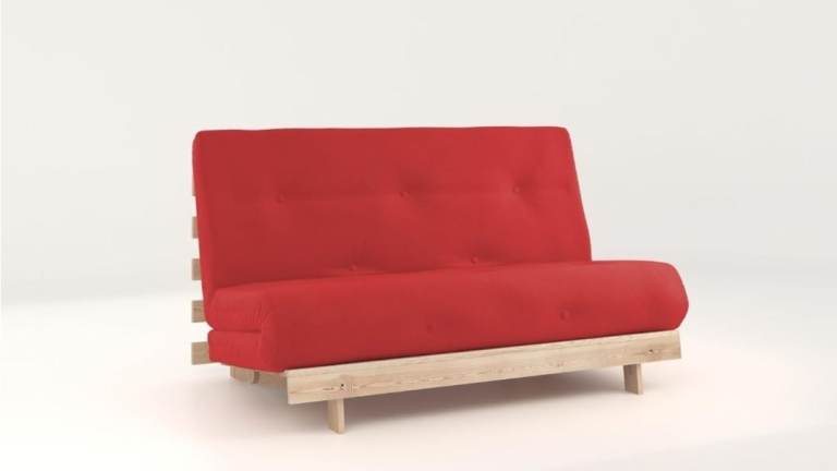 Sofa /futon double bed frame with mattress