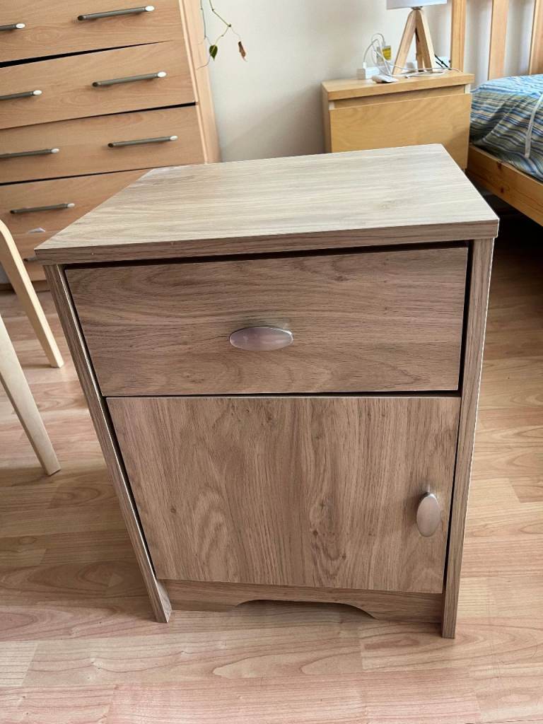 Bedside table or under desk organiser