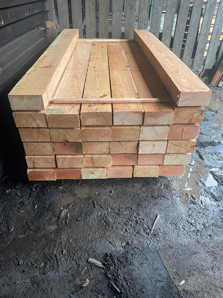 Larch Garden Sleepers