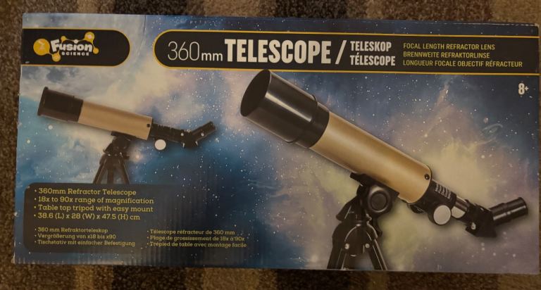 Kids telescope