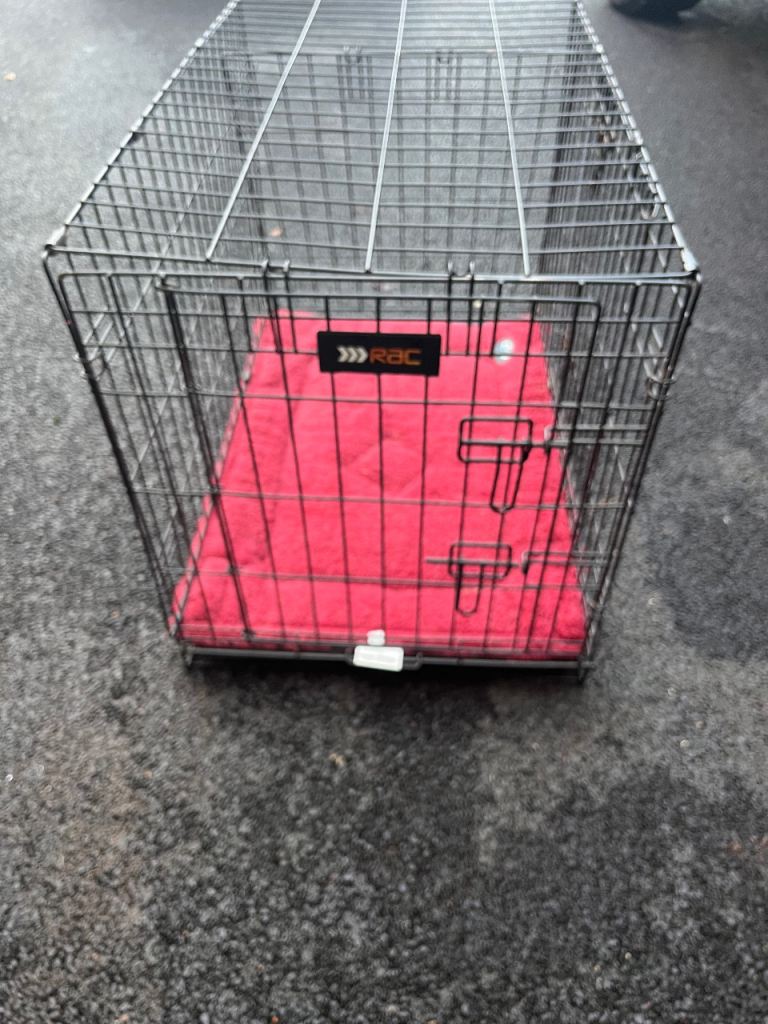 RAC Dog crate 30 x 21x 19”