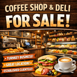 Coffee Shop and Deli For Sale