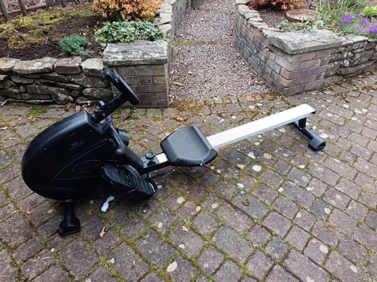 Crane rowing machine (folding)