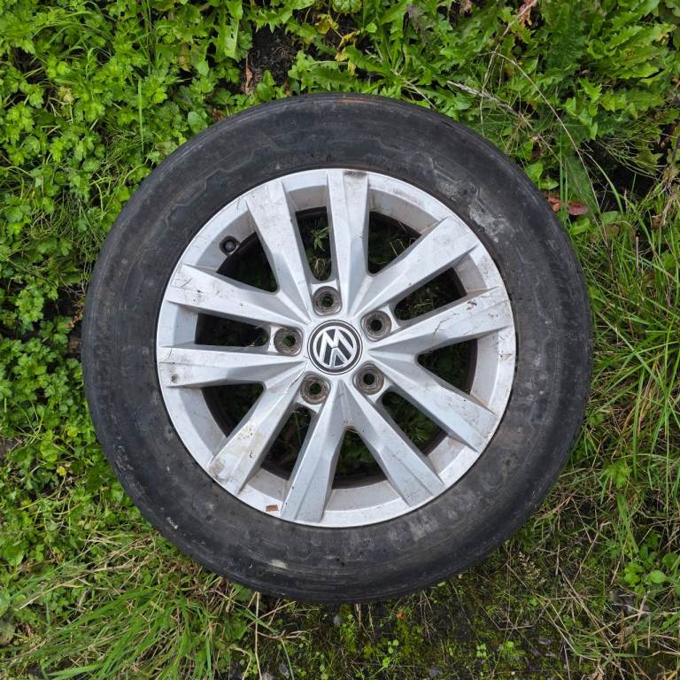 VW Transporter T6 16” Clayton Single Alloy Wheel 5x120  205/65 r16c