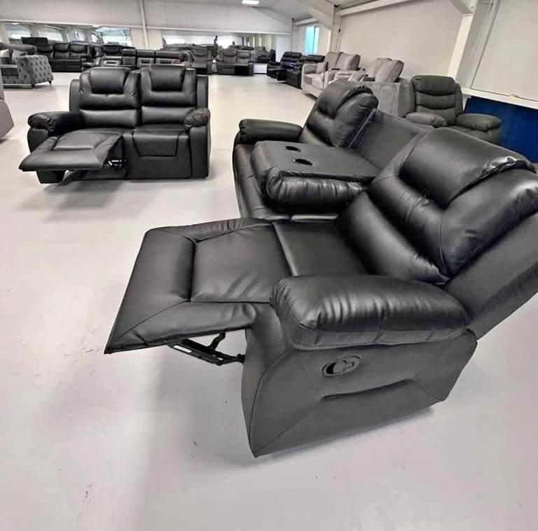Leather Roma Recliner Sofa Set 3+2 Seater & Corner >> Amazing Price >> 35% Off >> COD>>>>>>>>>>>>