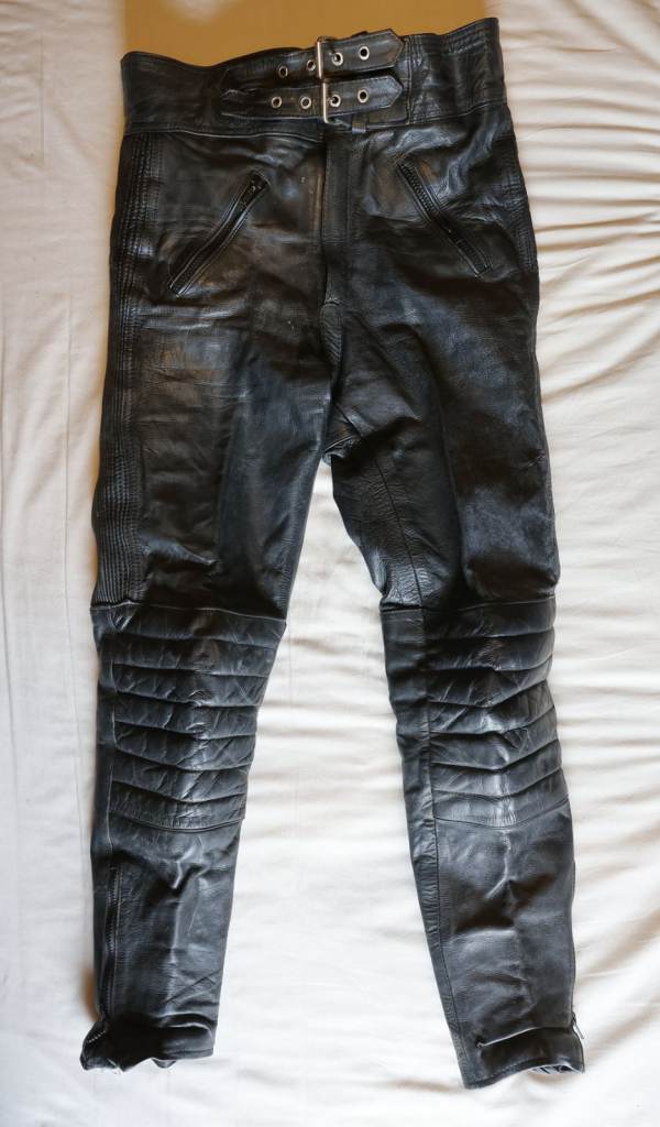 leather motorcycle trousers