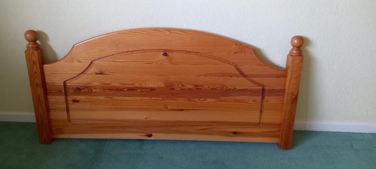 Solid pine headboard 