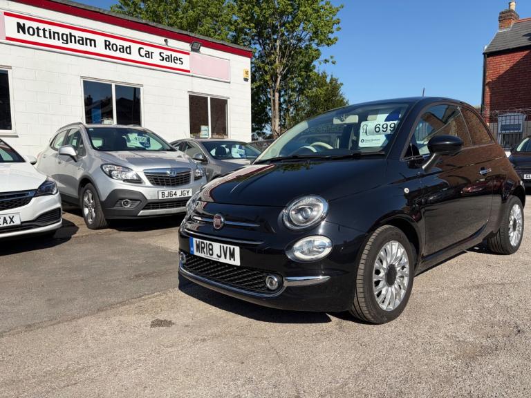 2018 Fiat 500 1.2 Lounge 3dr HATCHBACK Petrol Manual