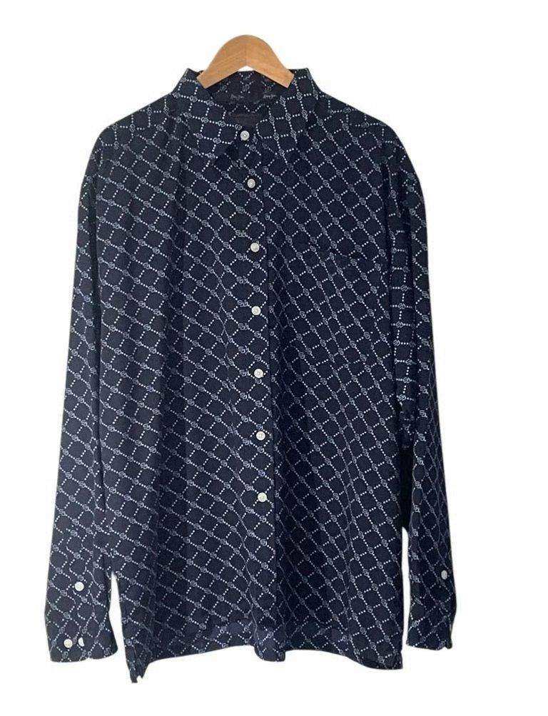 MEN'S SHIRT 2XL, BLUE - XXL