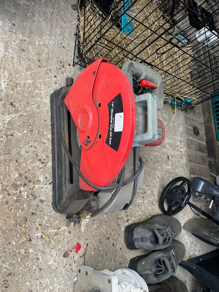 Steel chop saw