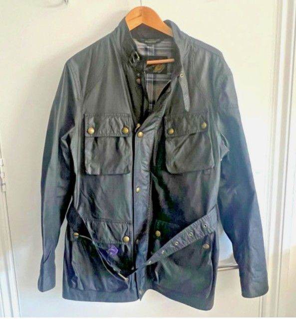 Belstaff Trial Master Waxed Jacket – Black, Excellent Condition