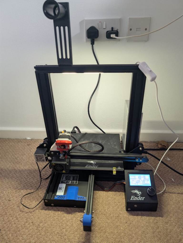 Ender 3 3D printer silent motherboard upgraded