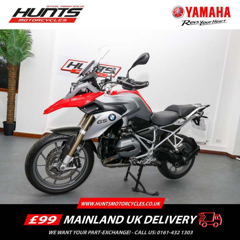 2015, '65 BMW R1200GS. 1 Owner. JUST 5,072 MILES. See Ad. For Spec. £8,995