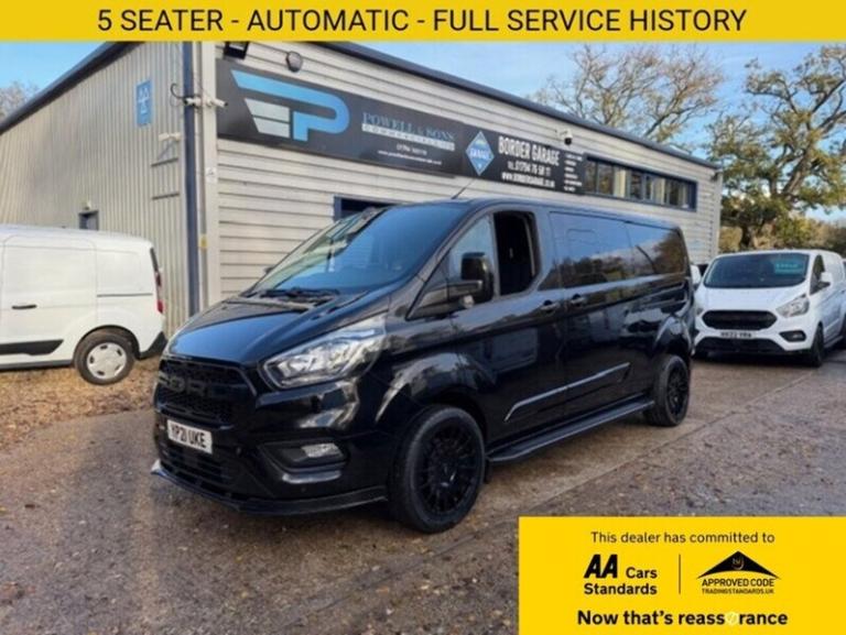 2021 Ford Transit Custom 300 Limited Sport Pack Combi Van Diesel Automatic