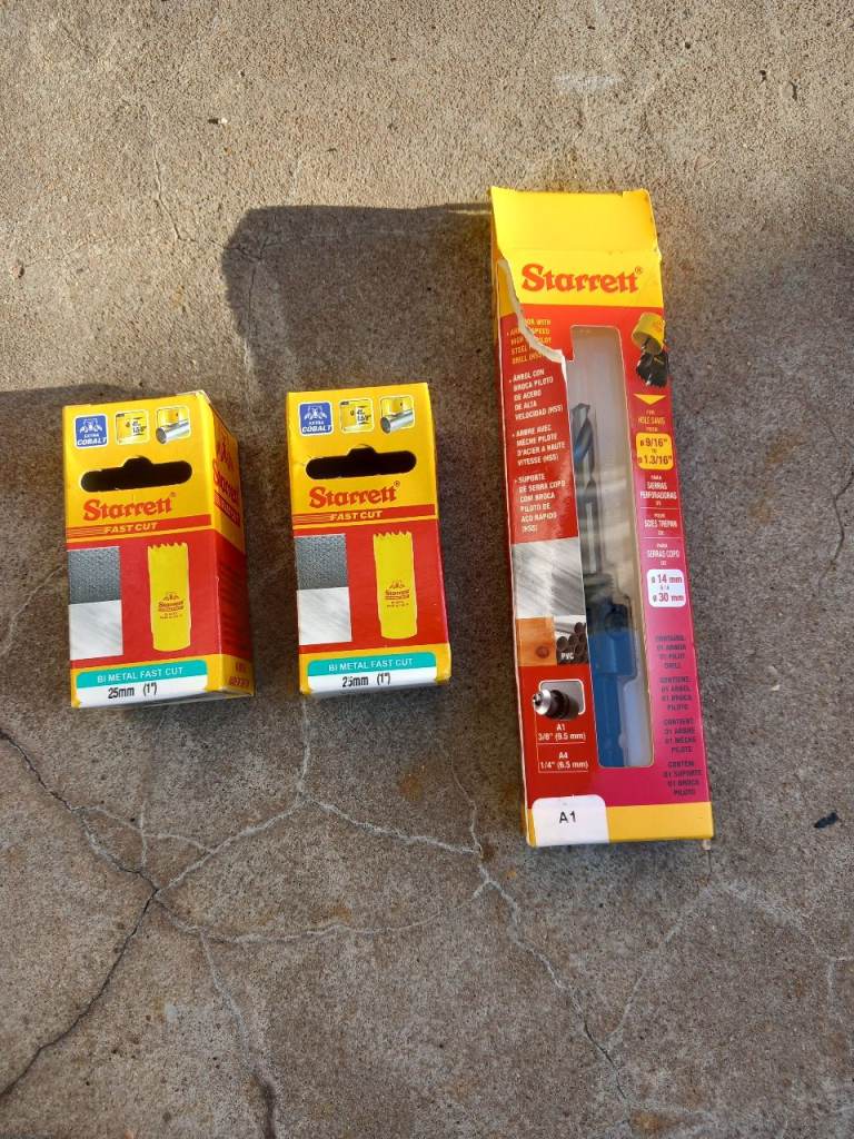 Starrett Hole Saw Cutter 25mm 