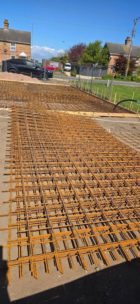 7 New Mesh A393 7 x 2.4m x 4.8 10 mm cross bar