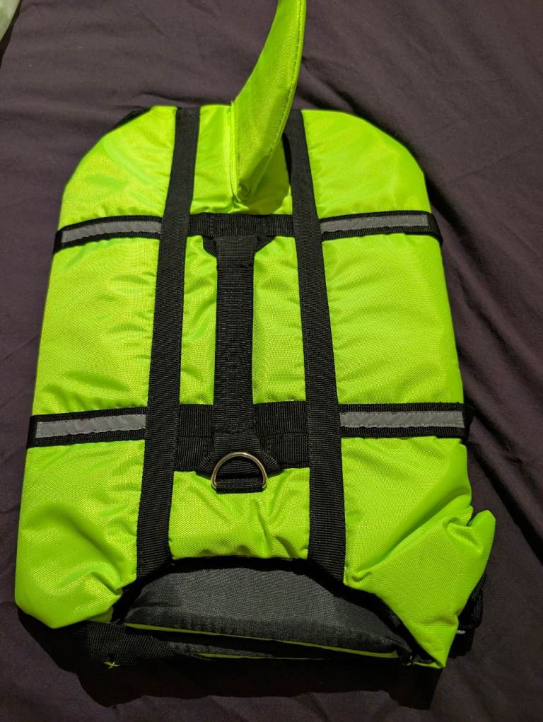 Dog pet adjustable life jacket 