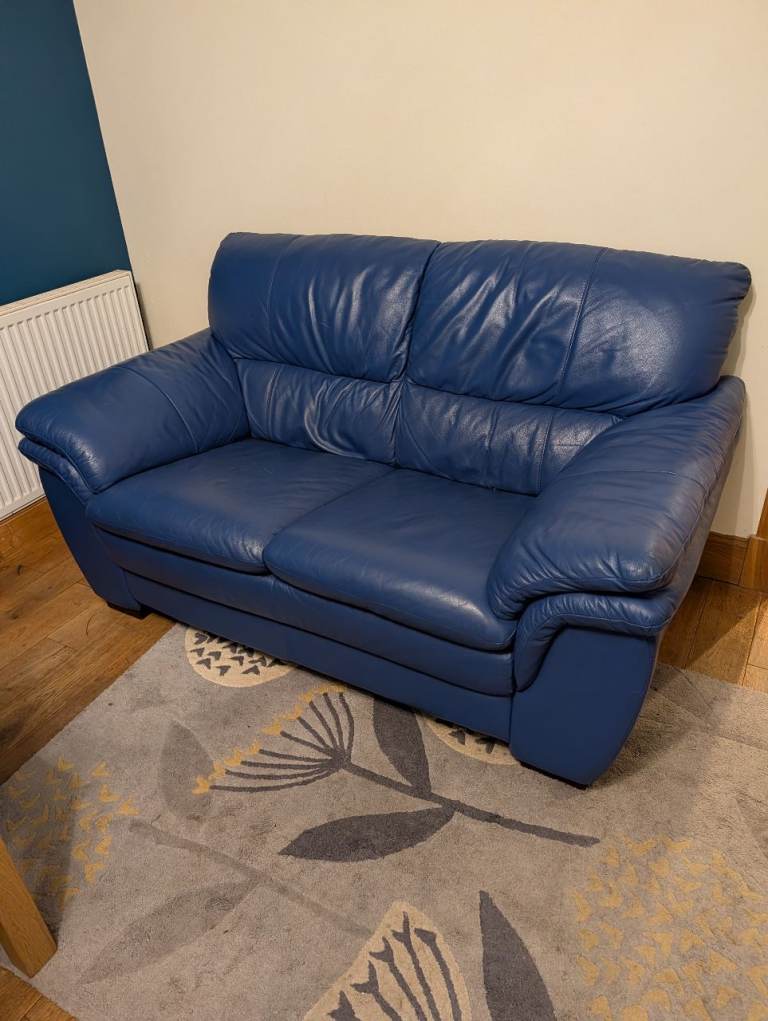 Free blue 2 seater sofa/couch