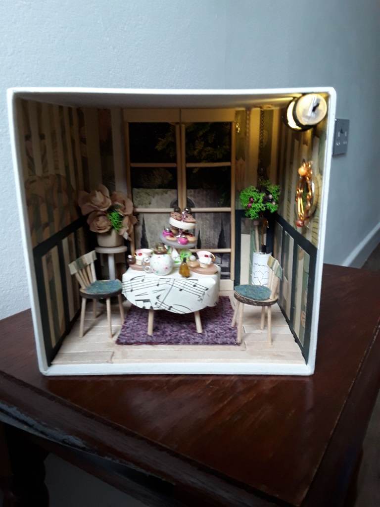 Tea room in a box + Bee hive honey store