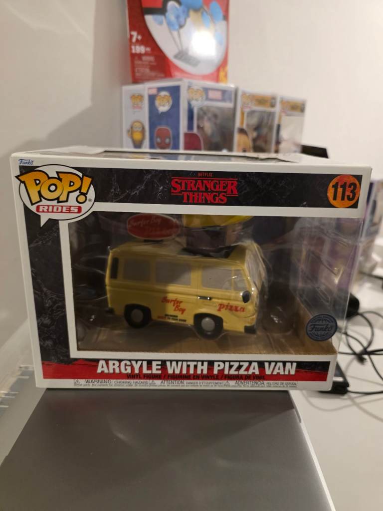 Funko Pop! Argyle with Pizza Van - Stranger Things #113